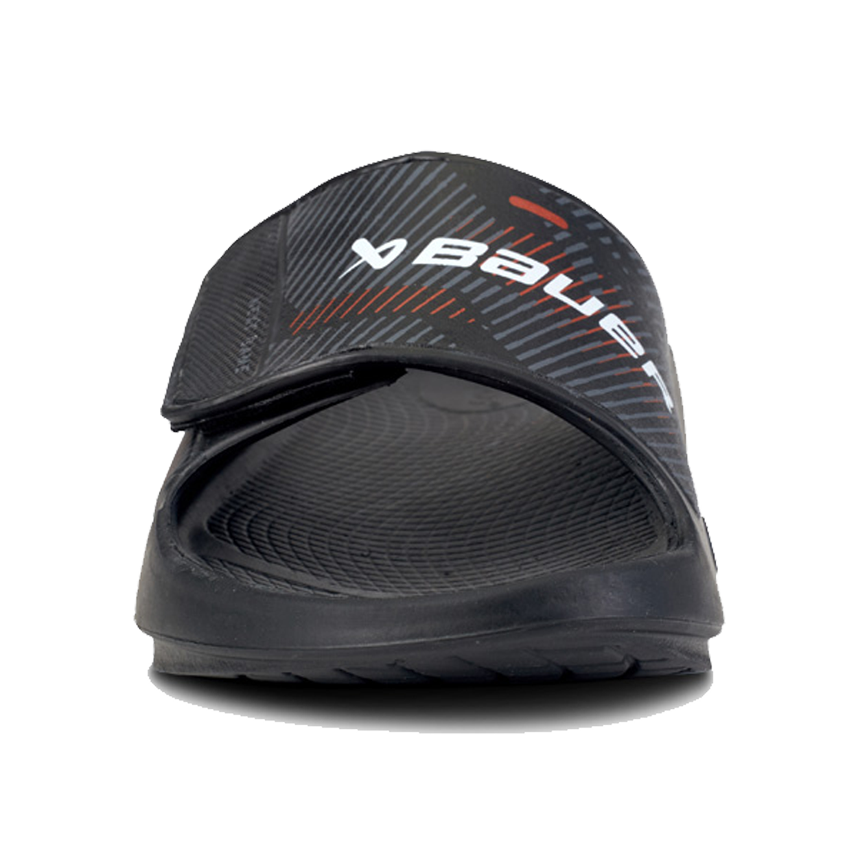 BAUER OOFOS NEXT GAME SPORT FLEX SLIDE BLACK SENIOR